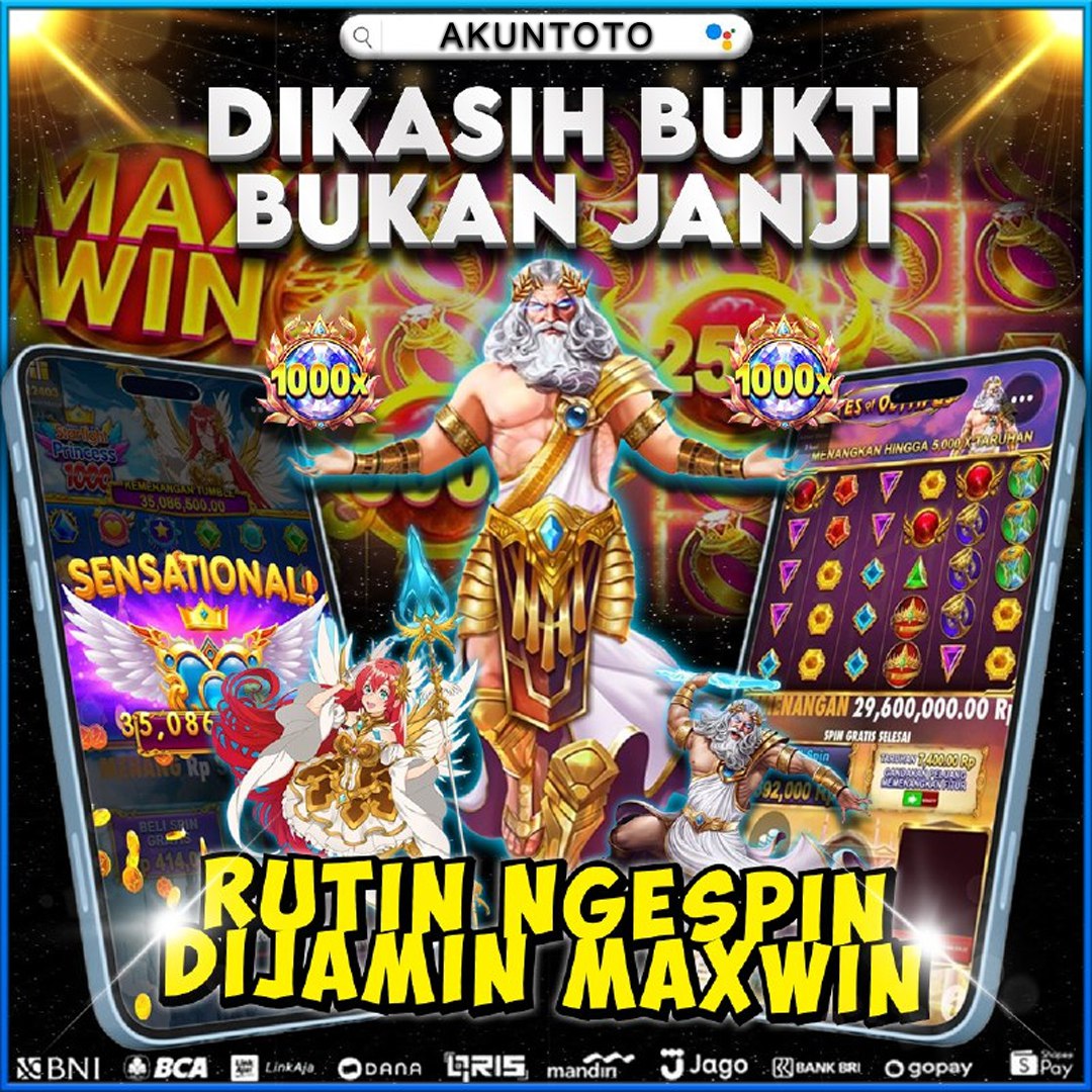 AKUNTOTO: Tempat Bermain Toto Togel dan Link Resmi Akun Toto Slot 4D Resmi