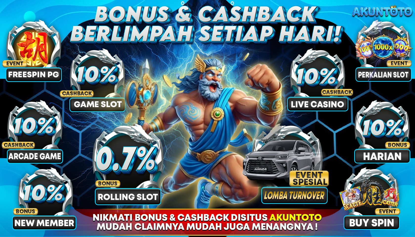 AKUNTOTO: Pusat Bermain Toto Togel 4D dan Agen Toto Slot Terbaik