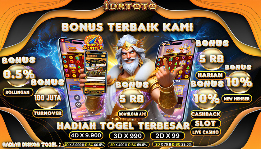 IDRTOTO : List Situs Toto Slot 4D Terbaik dan Bandar Toto Togel Resmi Terpercaya