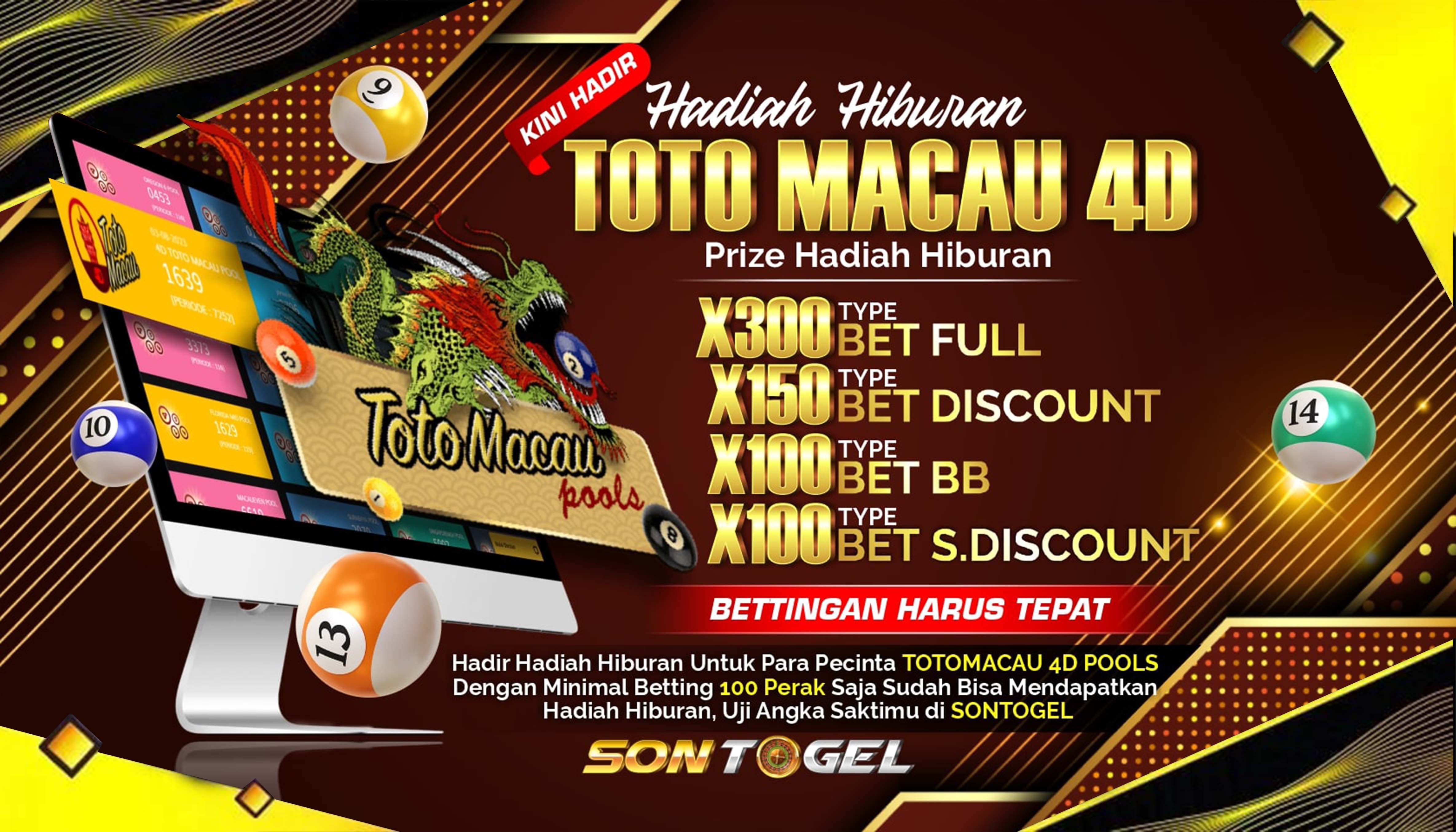 SONTOGEL: Daftar Situs Toto & Situs Togel Macau Terpercaya Hari ini