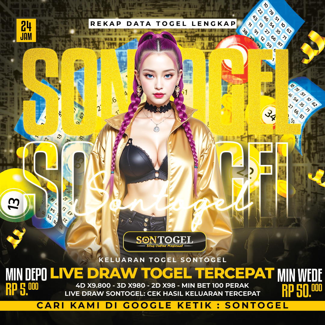 Sontogel : Situs Toto Togel 4D Terpercaya & Slot Gacor Terbaik Anti Nawala