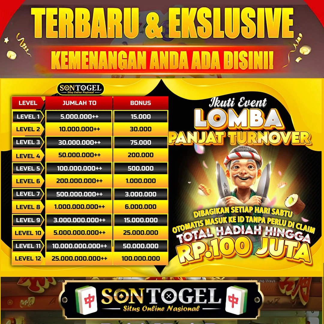 SONTOGEL: Link Bandar Togel & Situs Toto Togel Gampang Menang Hari Ini