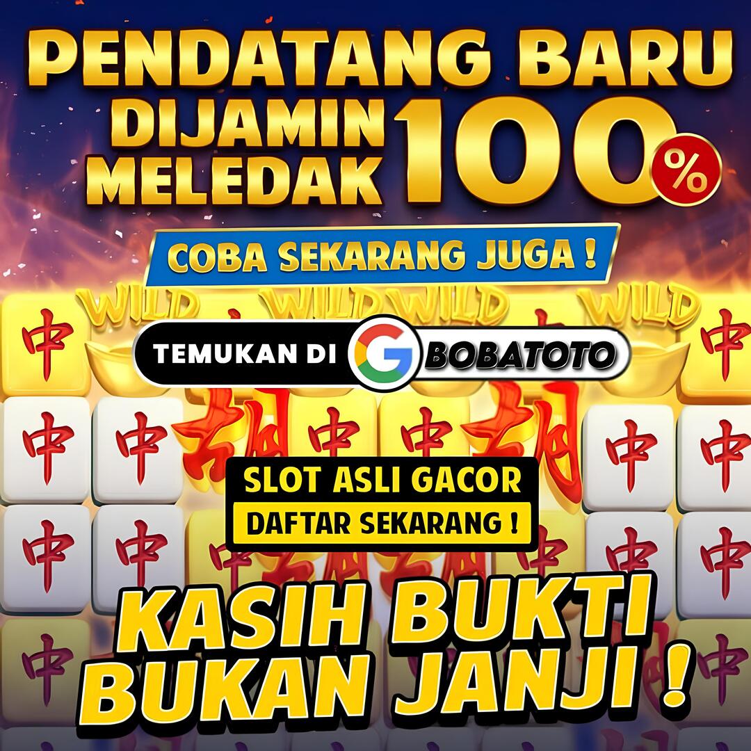 Info Link Situs Toto Slot Gacor Terbaik & Bandar Toto Togel Resmi BOBATOTO